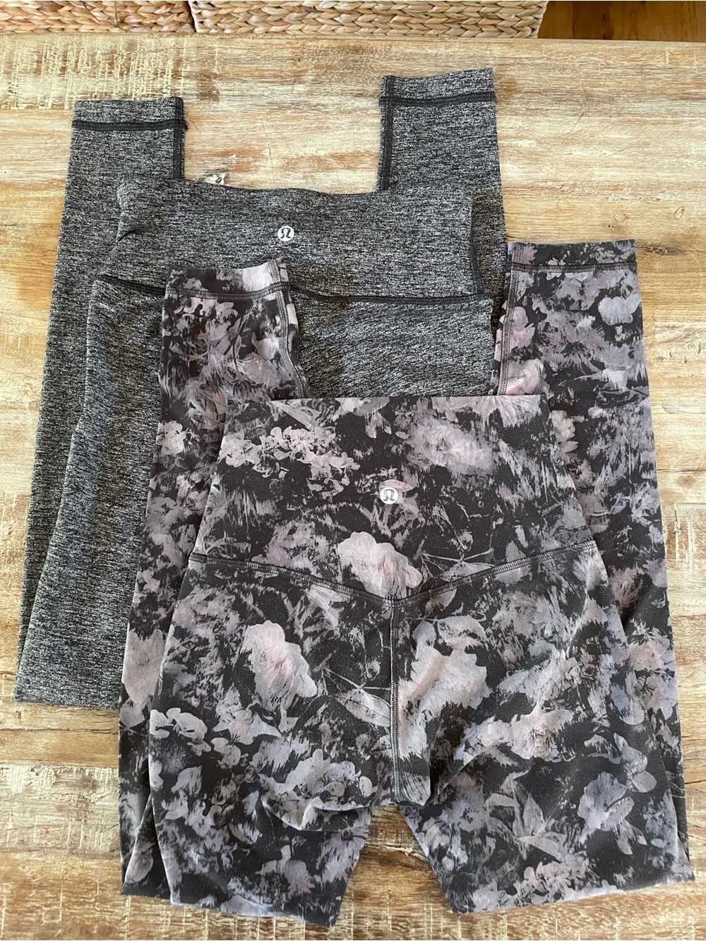 lululemon Align pant II 25”, Low rise Wunder Under 28”